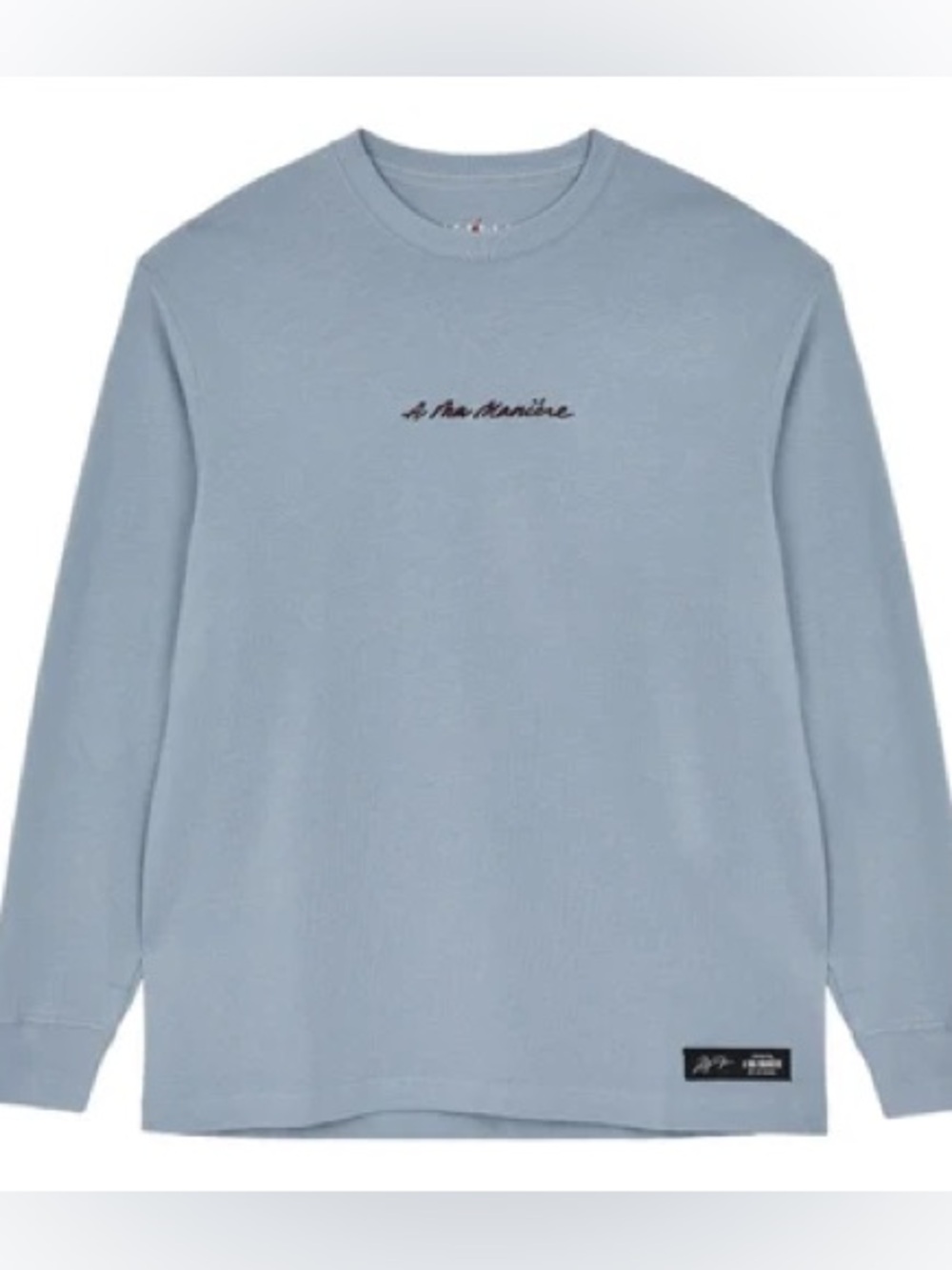 Rare! Jordan - A Ma Maniere - Light Blue Long Sleeve Crewneck T-shirt - Men’s M